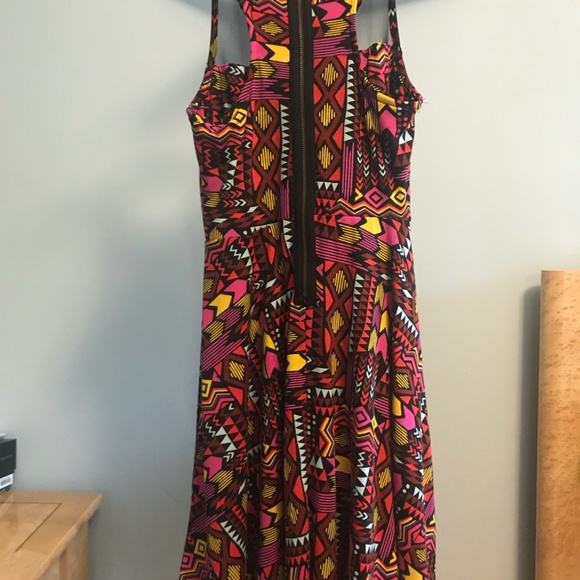 Xhilaration Vibrant Aztec/Tribal Sundress - Picture 3 of 4